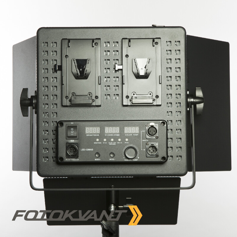 Fotokvant LED-1296AS DMX светодиодная панель 3200-5600К 108Вт CRI 95 с пультом ду