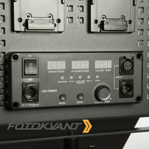 Fotokvant LED-1296AS DMX светодиодная панель 3200-5600К 108Вт CRI 95 с пультом ду