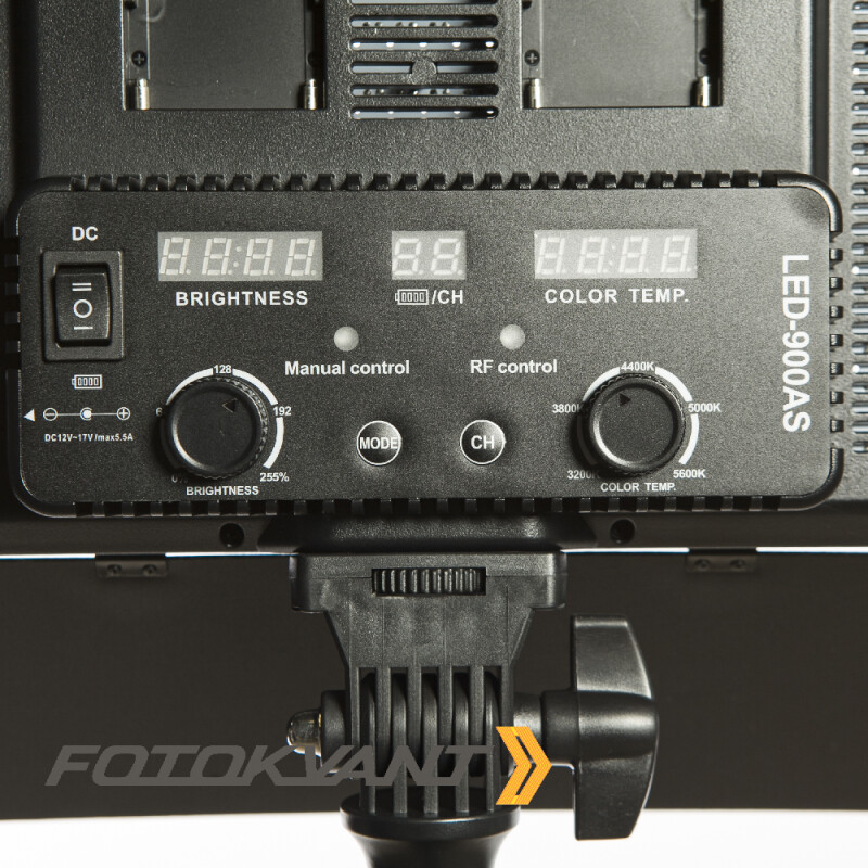 Fotokvant LED-900AS светодиодный осветитель 3200-5600К 50Вт CRI 95 с пультом ду