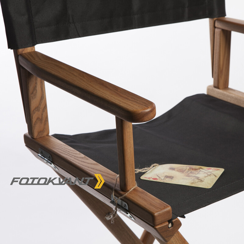 Fotokvant АСь-2 стул режиссера высокий цвета орех
