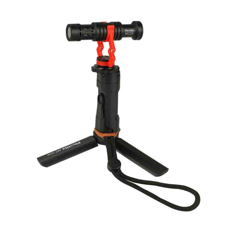 Phottix 99918 MC-20 комплект микрофона с держателем для телефона