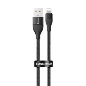 Baseus CATLYW-G01 кабель черный с USB-A на Type-C и переходником на lightning 18W MAX 1 м