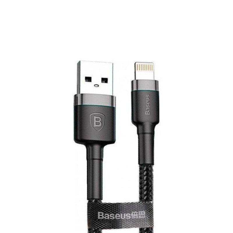 Baseus CALKLF-CG1  кабель черно-серый с USB на lightning 1,5A 2 м
