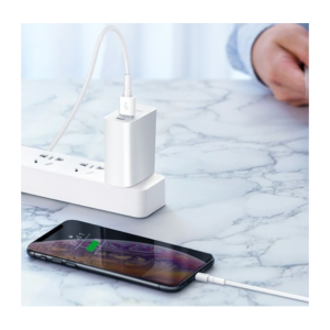 Baseus CAMSW-02 кабель белый с USB на Micro 2.4A 1 м