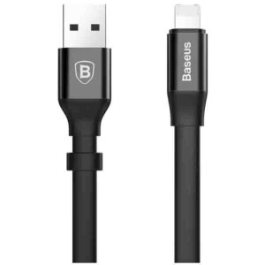 Baseus CALMBJ-B01 кабель черный с USB на lightning 23 см