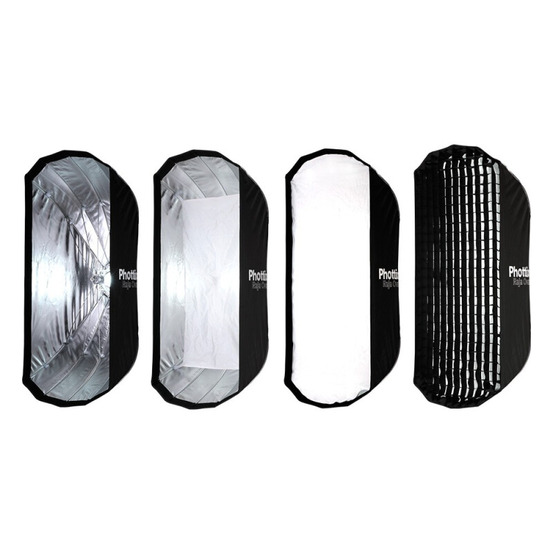 Phottix (82731) Raja Oval 50х120 быстрораскладной овальный софтбокс 50х120 см