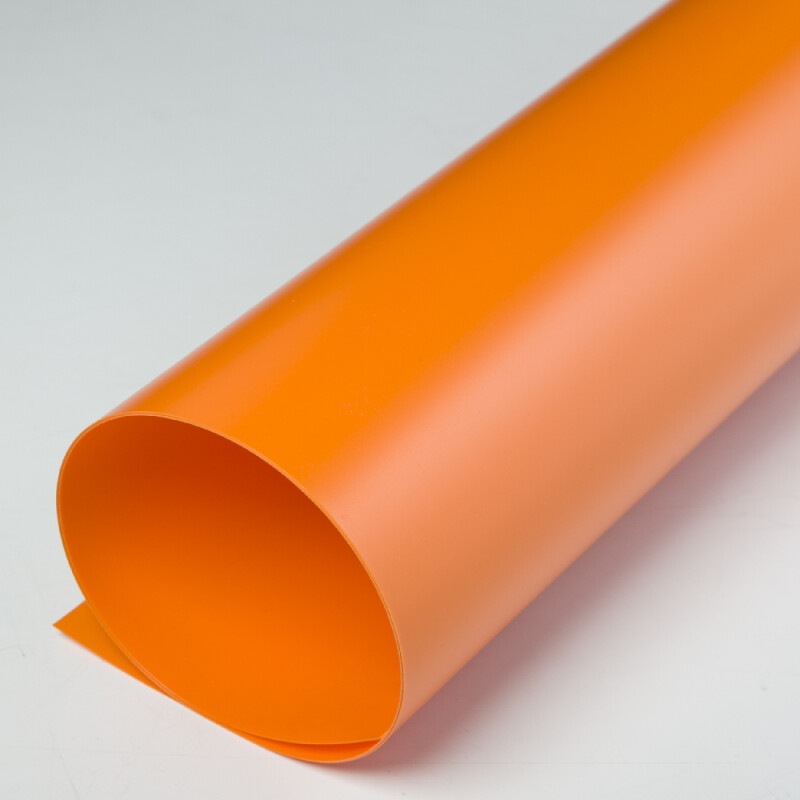 П-Фото фон пластиковый 0,7х1,0 м оранжевый матовый