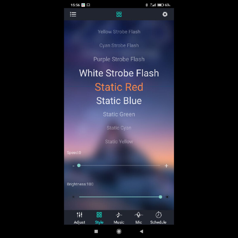 Lightstar RGB bluetooth лампа