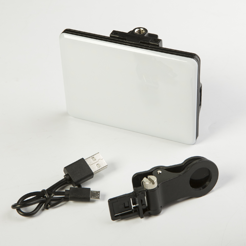 Fotokvant SL-60Al светодиодный осветитель для смартфона 3200-5600К 4Вт 2000мАч