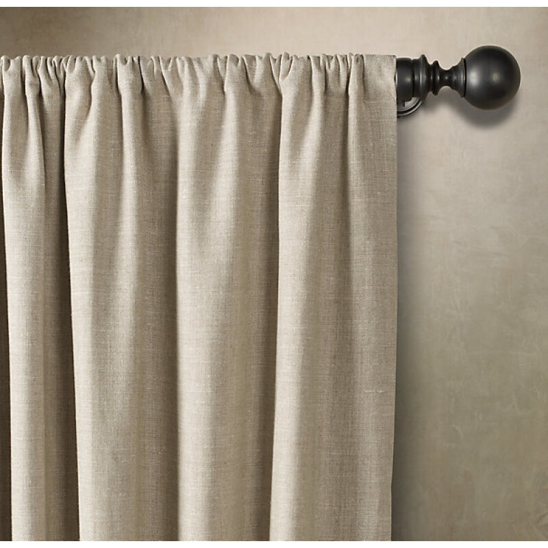 Fotokvant BQT- CB шторы-блэкаут на тесьме цвет крем-брюле