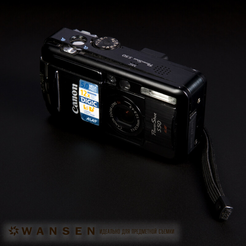 Wansen PB-0710-03 Black mat фон пластиковый черный матовый 0.7х1 м