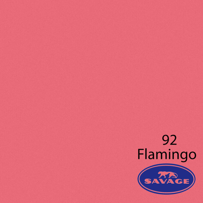 Savage (92-12) Flamingo фон бумажный 2,7x11 м фламинго