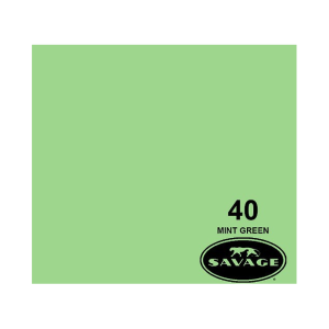 Savage (40-12) Mint Green фон бумажный 2,7x11 м мятный