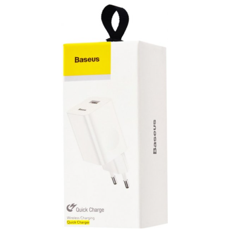 Baseus CCALL-BX02 сетевое зарядное устройство цвет белый