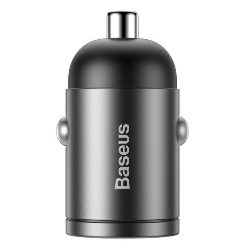 Baseus TZVCHX-0G Tiny Star Mini PPS с Type-C на IP 18W автомобильное зарядное устройство цвет серый