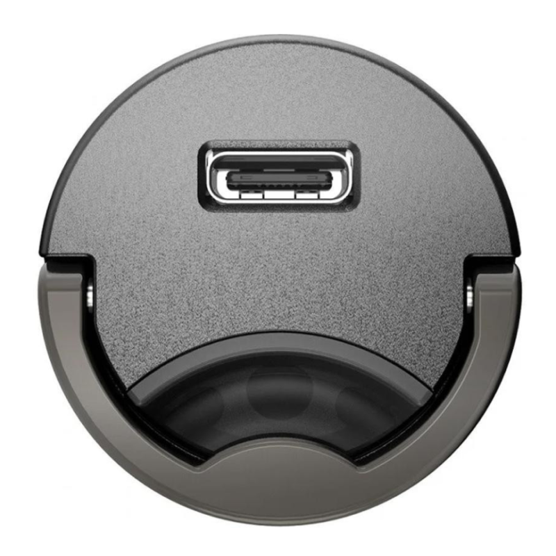Baseus TZVCHX-0G Tiny Star Mini PPS с Type-C на IP 18W автомобильное зарядное устройство цвет серый