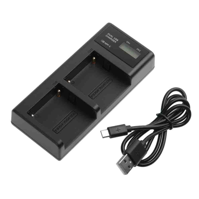 GreenBean DualCharger NPF-C зарядное устройство