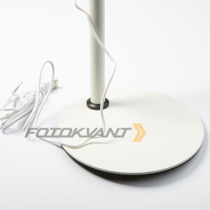 Fotokvant LEDF-539AJ White KIT кольцевой осветитель настольный с подставкой белый