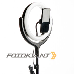 Fotokvant LEDF-539Z Black кольцевой осветитель USB черный 10 Вт