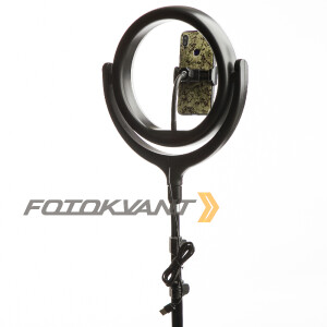 Fotokvant LEDF-539Z Black кольцевой осветитель USB черный 10 Вт