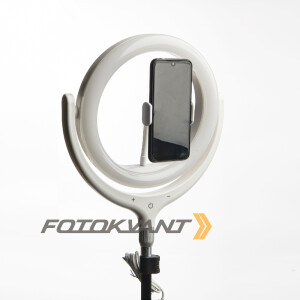Fotokvant LEDF-539Z White кольцевой осветитель USB белый