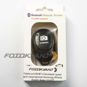 Fotokvant RCBT-2 bluetooth пульт для смартфонов Samsung iPhone Xiaomi Sony LG HTC
