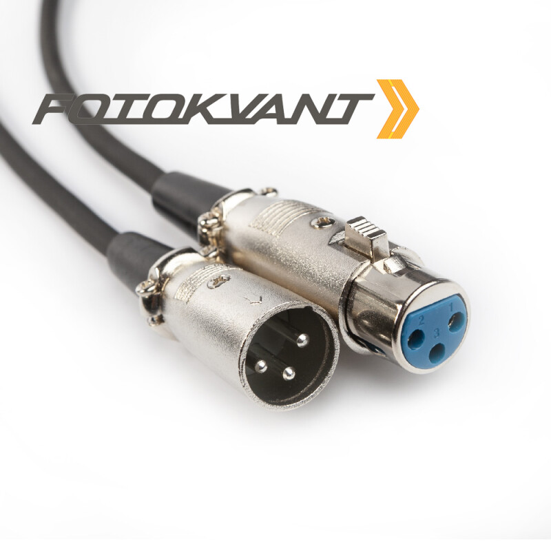 Fotokvant VAC-310 XLR/DMX кабель 3 pin 10 метров