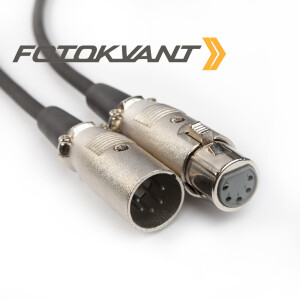 Fotokvant VAC-53 XLR/DMX кабель 5 pin 3 метра