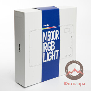 Phottix 81438 M500R RGB Panel LED Light аккумуляторная светодиодная панель