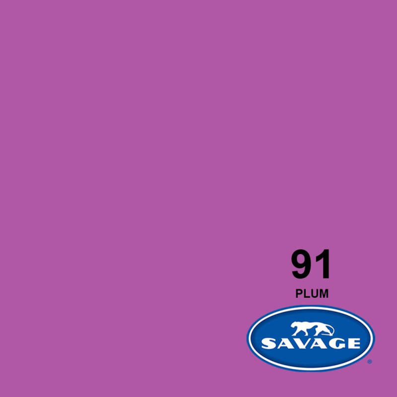 Savage (91-12) Plum фон бумажный 2,7x11 м сливовый