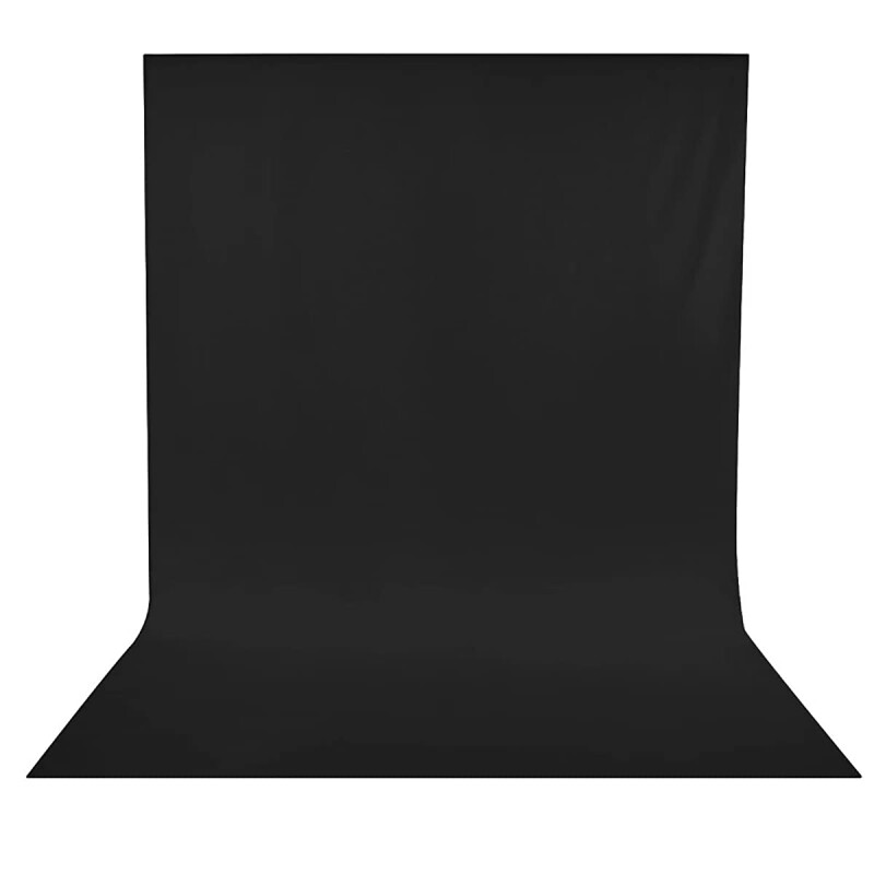 E-IMAGE MB36 black фон муслиновый черный 3х6м