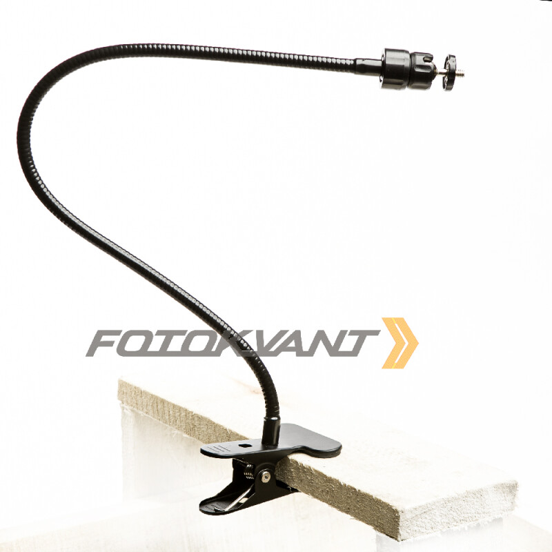 Fotokvant FLX-09 гибкая штанга 60 см с клипсой и шаровой головкой