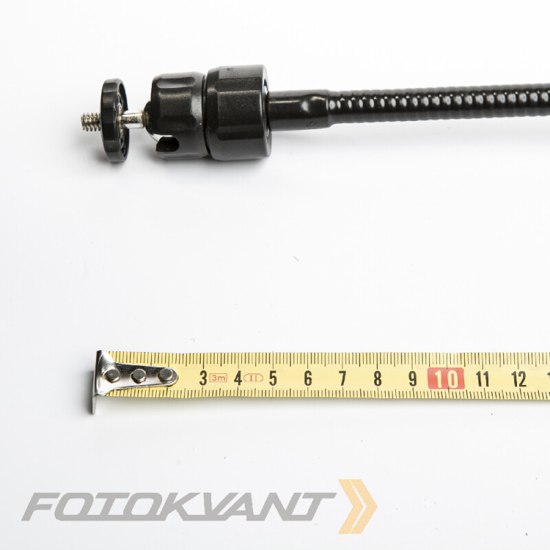 Fotokvant FLX-09 гибкая штанга 60 см с клипсой и шаровой головкой