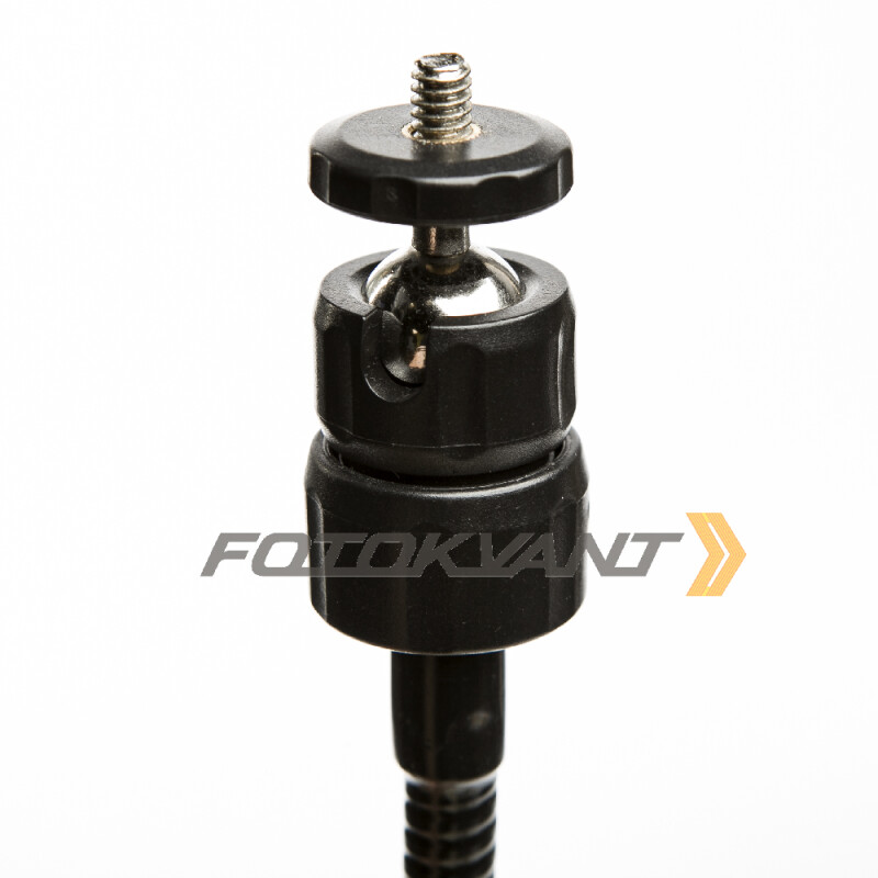 Fotokvant FLX-09 гибкая штанга 60 см с клипсой и шаровой головкой