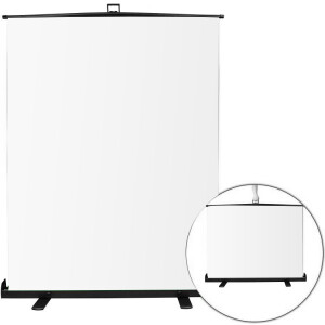 Grifon 12401 фон в футляре Roll Up белый 155х205 см