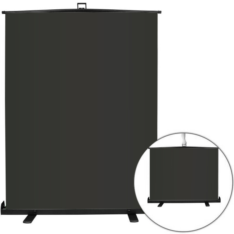 Grifon 12402 фон в футляре Roll Up чёрный 155х205 см