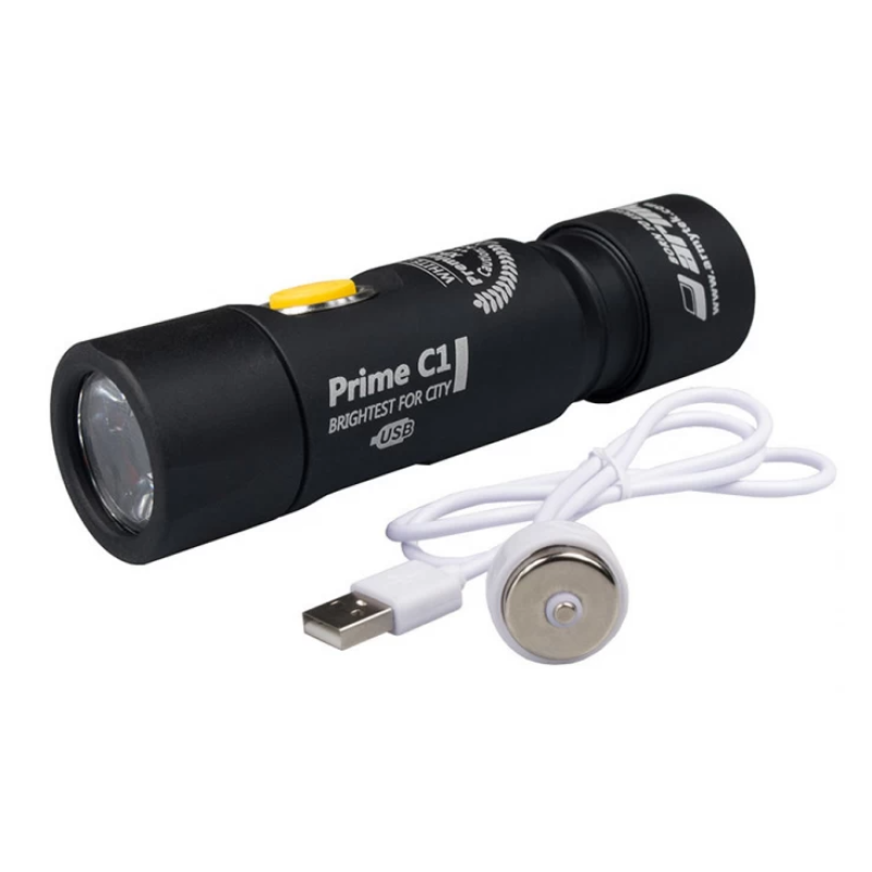 Armytek Prime C1 Magnet USB XP-L фонарь с теплым светом