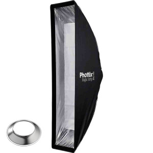 Phottix (82725BL) Raja Strip 30х140 стрипбокс с сотами 30х140 см для Balcar