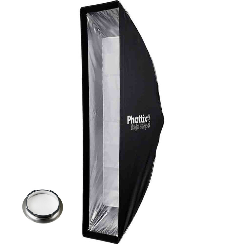 Phottix (82725MB) Raja Strip 30х140 стрипбокс с сотами 30х140 см для Multiblitz тип V