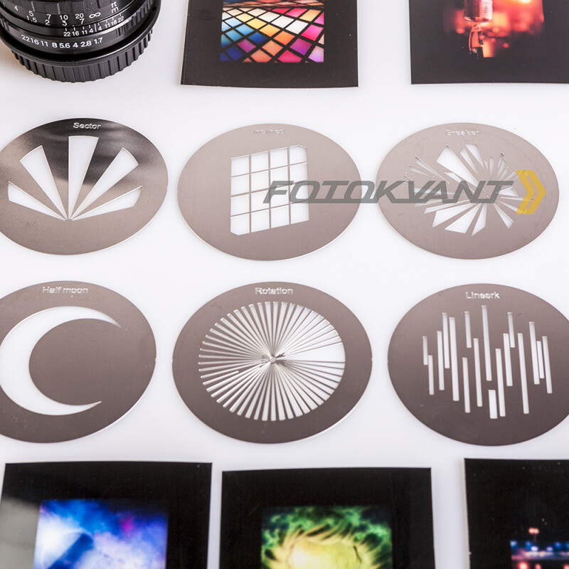 Fotokvant RO-03-50HE оптический рефлектор с байонетом Hensel с объективом 50 мм