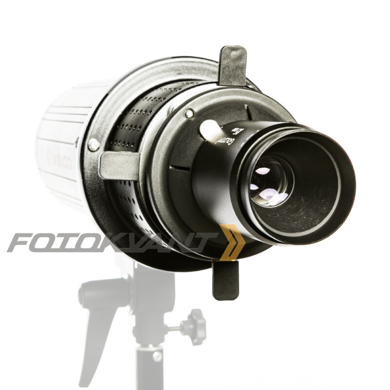 Fotokvant RO-03-85HE оптический рефлектор с байонетом Hensel с объективом 85 мм