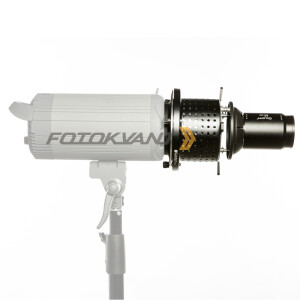 Fotokvant RO-03-85HE оптический рефлектор с байонетом Hensel с объективом 85 мм