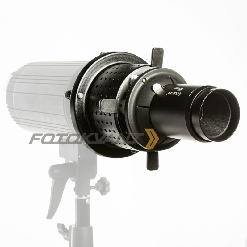 Fotokvant RO-03-85HE оптический рефлектор с байонетом Hensel с объективом 85 мм
