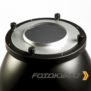 Fotokvant RF-28EP телерефектор 45 градусов с байонетом Einstein Paul C. Buff 28 см