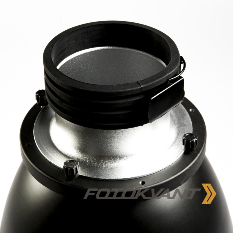 Fotokvant RF-28PF телерефлектор 45 градусов с байонетом Profoto 28 см или 11 дюймов