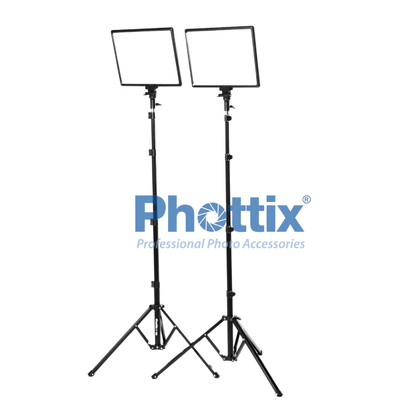 Phottix 81423 Nuada S3 II LED Light Twin Kit Set комплект светодиодных осветителей
