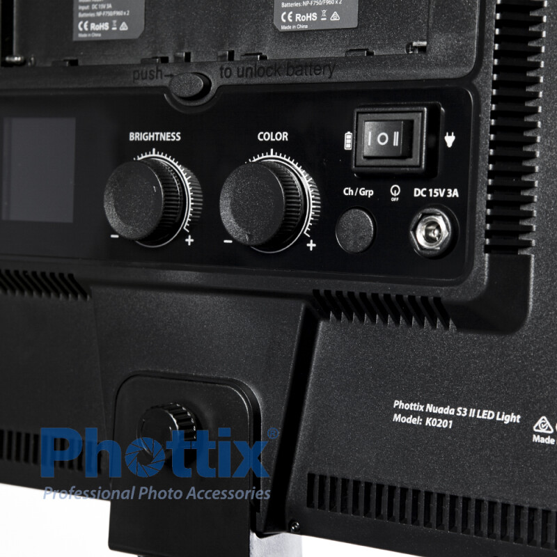 Phottix 81423 Nuada S3 II LED Light Twin Kit Set комплект светодиодных осветителей