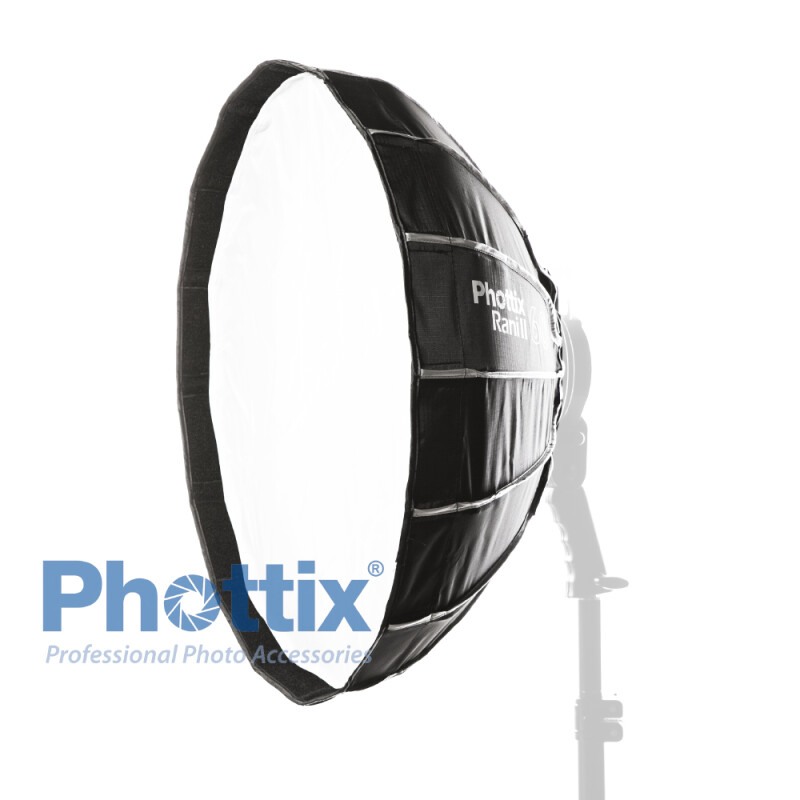 Phottix (82765) Rani II 60 Folding Beauty Dish софтрефлектор серебряный 60 см