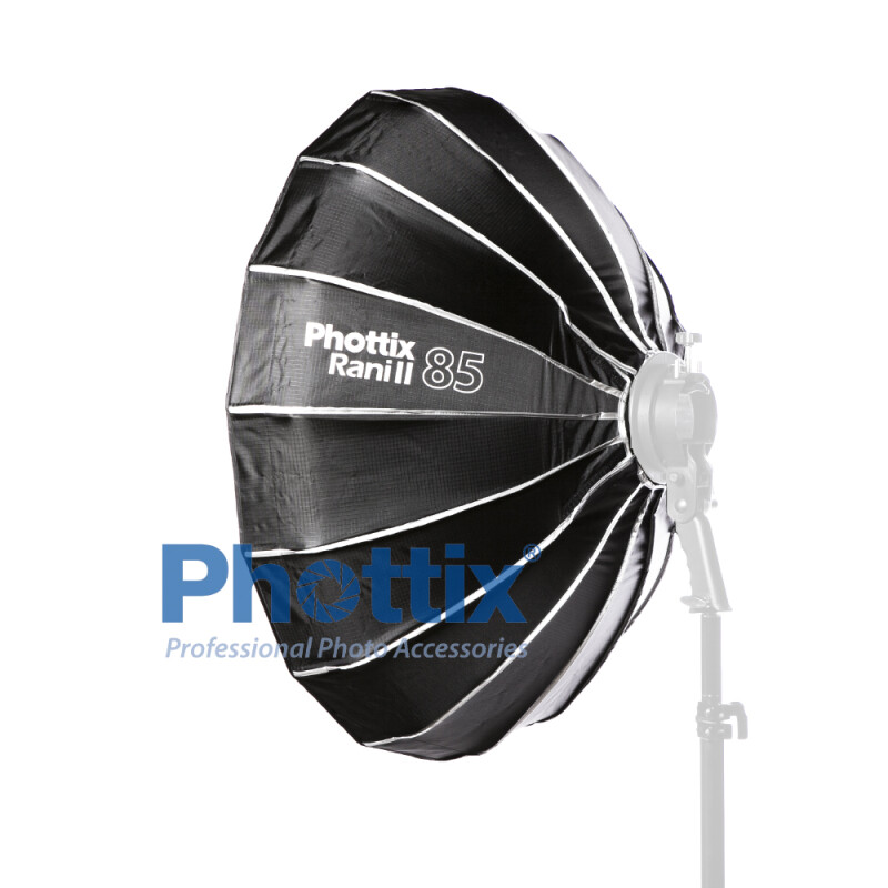 Phottix (82766) Rani II 85 Folding Beauty Dish софтрефлектор серебряный 85 см