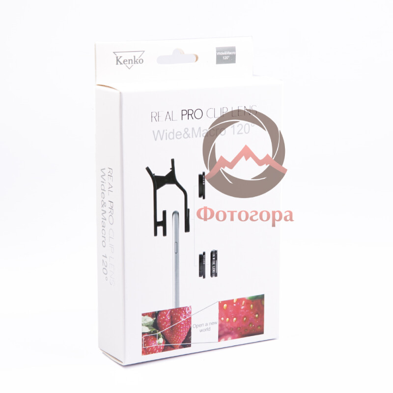 Kenko Real Pro WIDE+MACRO объектив с креплением PRO CLIP для смартфонов